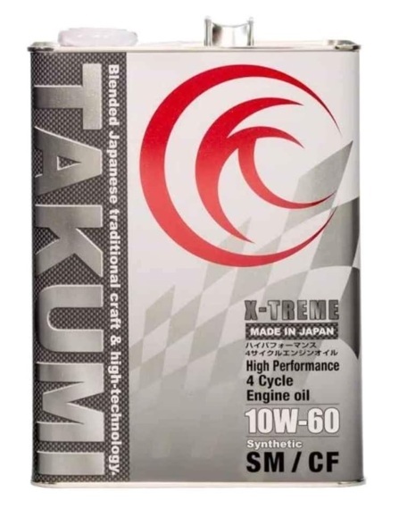 Takumi X-Treme Motor Oil SM/CF 10W-60