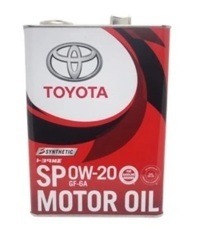 Toyota Motor Oil SP 0W-20