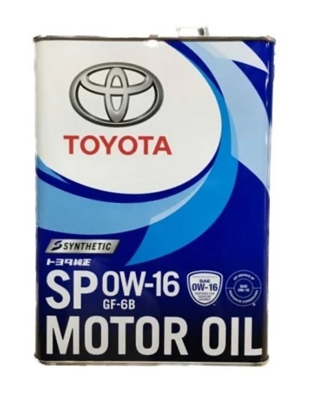 Toyota Motor Oil SP 0W-16